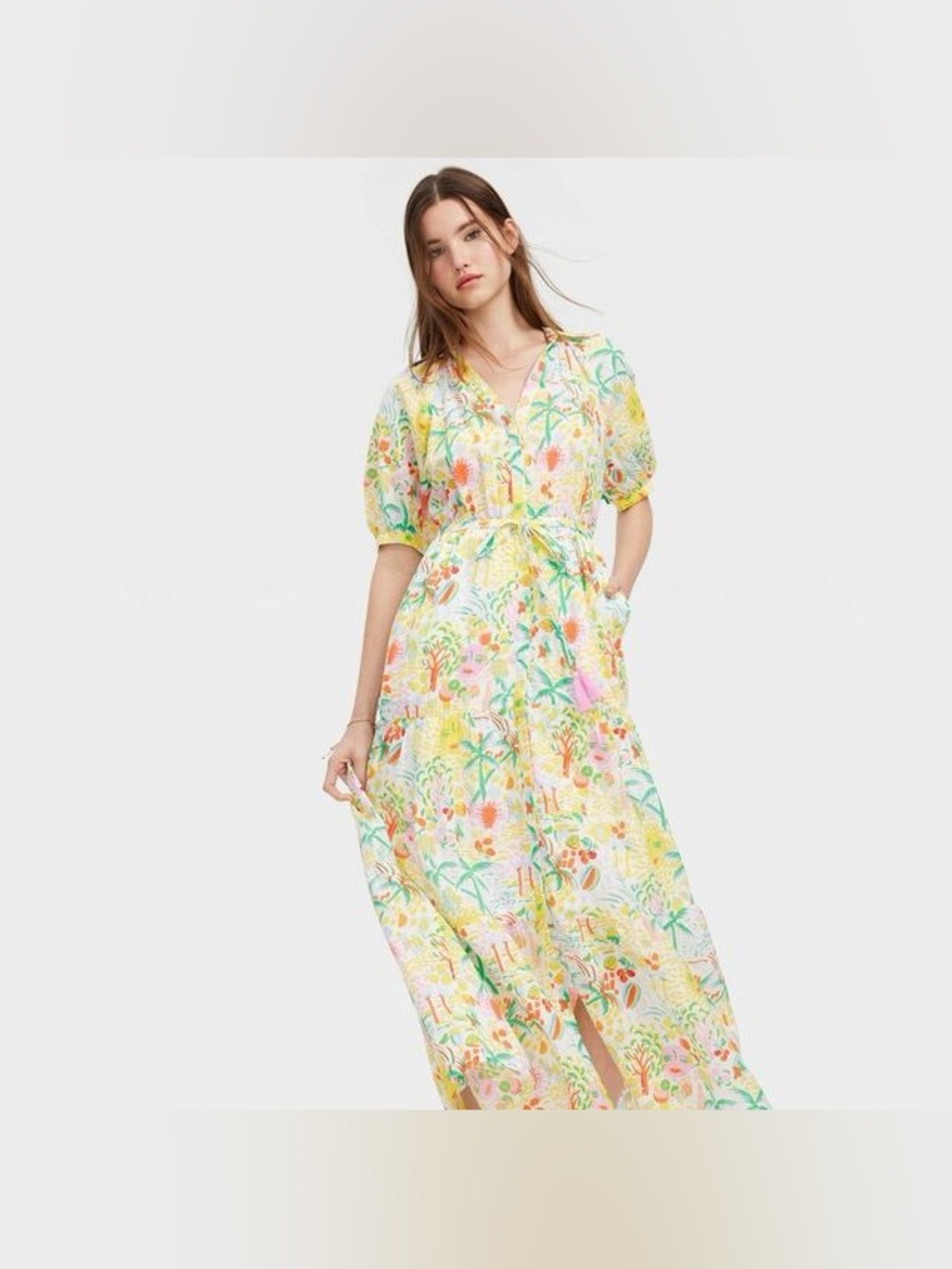 Roller Rabbit X Target Tropical Floral Maxi Dress - NWOT